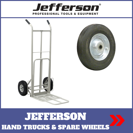 jefferson hand trucks and spare wheels 