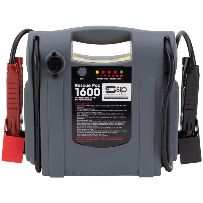 SIP 12v Rescue Pac 1600amp Booster