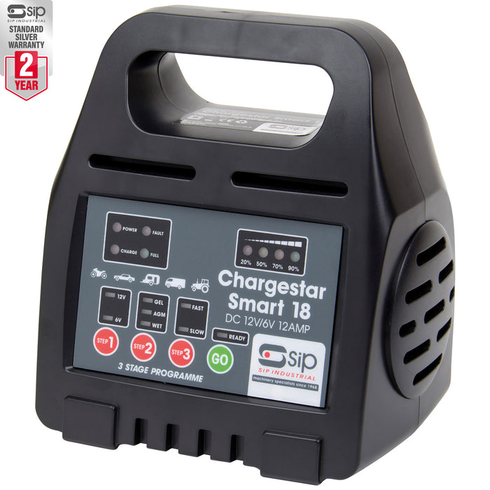 SIP Chargestar Smart 18 Battery Charger (6/ 12v)