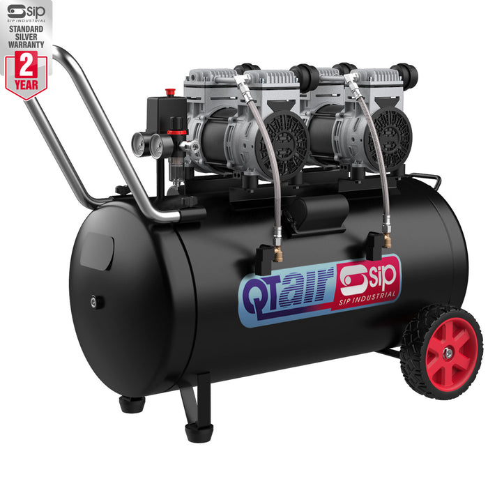 SIP 100 Ltr QT100/10 Oil Free Low Noise Air Compressor