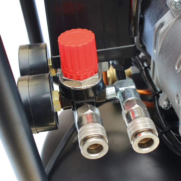 SIP 05484 DD 3hp 100ltr Low Noise Vertical Compressor (13.6CFM)