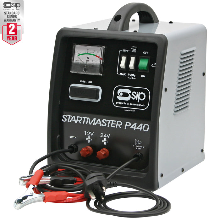 SIP 12/24v Professional Startmaster P440 Booster/ Charger