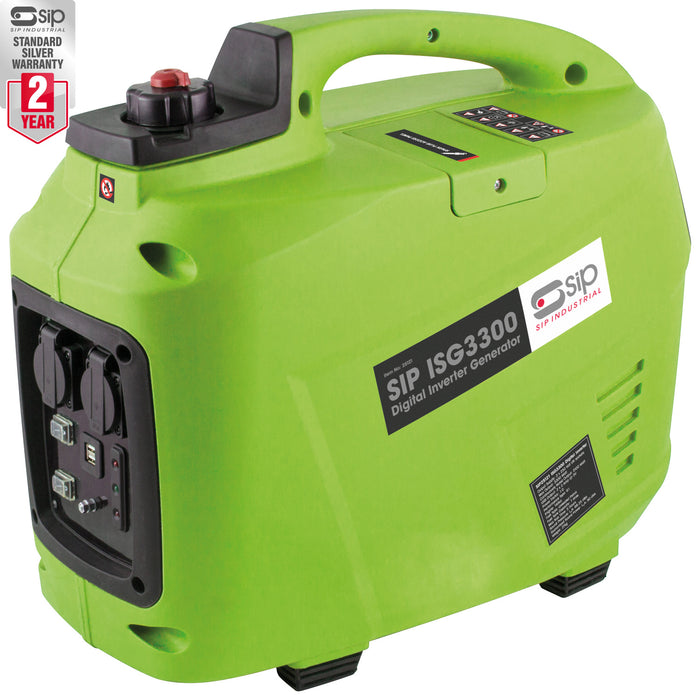 SIP ISG3000 Digital Inverter Petrol Generator (3100w)