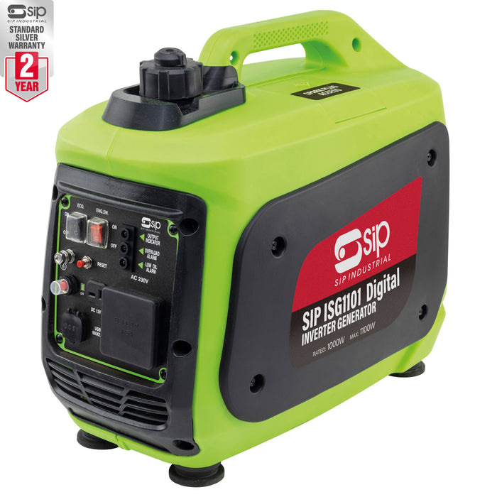 SIP 25400 ISG1101 Digital Inverter Petrol Generator (1100w)