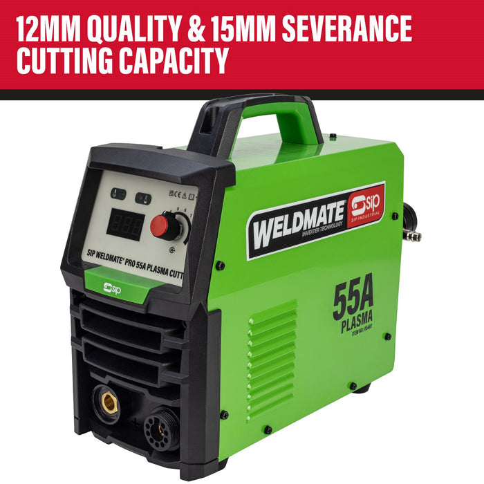 SIP 05687 WELDMATE® PRO 55A Inverter Plasma Cutter (Cuts 12mm)