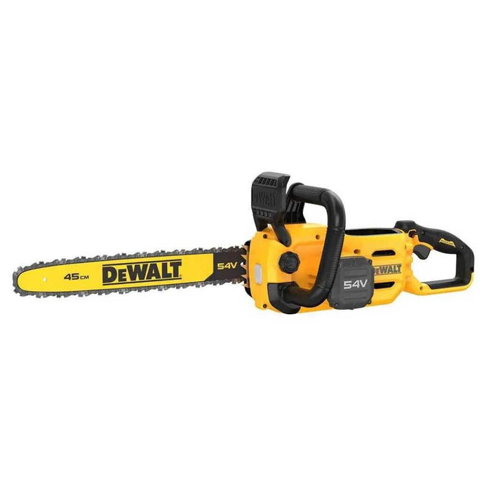 DeWalt DCMCS574X1-GB 54V XR Flexvolt 45cm High Powered Chainsaw (1x9ah)
