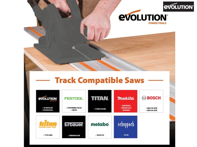 Evolution ST1400 Saw Track Set (1400mm)