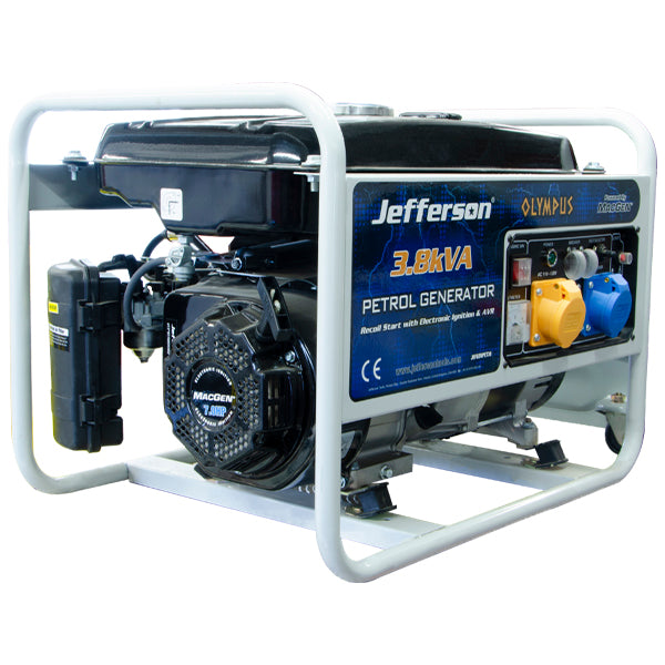 Jefferson 2.8kVA Petrol Generator with AVR (Recoil Start)