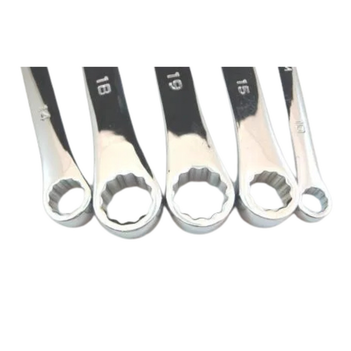 Toolzone 5pc Long Ring Spanner Set (8 - 19mm)