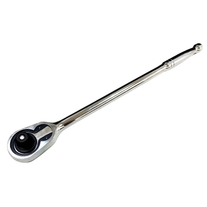 Toolzone 1/2'' Extra Long Polished Ratchet Handle (375mm Long)