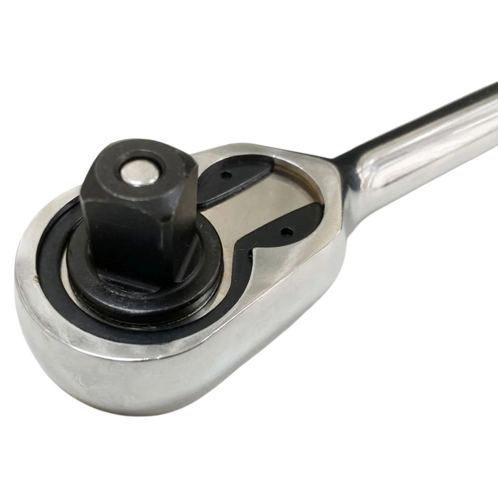 Toolzone 1/2'' Extra Long Polished Ratchet Handle (375mm Long)