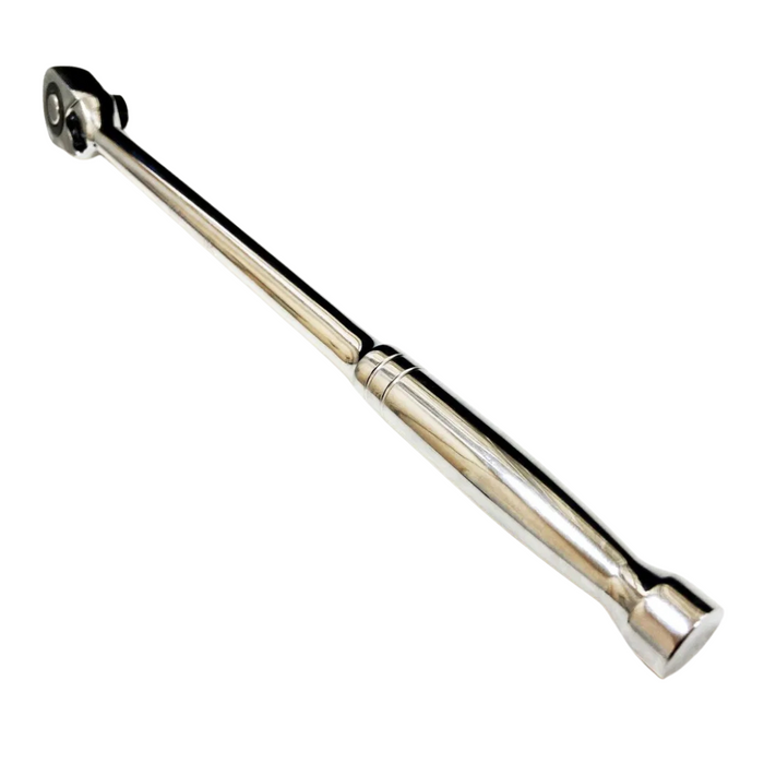 Toolzone 1/2'' Extra Long Polished Ratchet Handle (375mm Long)