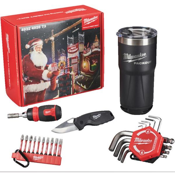 Milwaukee 4932492673 32pc Christmas Advent Calendar Set