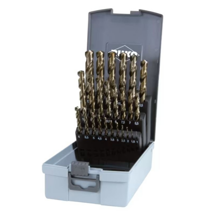 Ruko 25pc HSS Cobalt Twist Drill Set (1-13mm)
