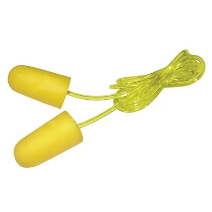 Scan Foam Earplugs & Cord (6 Pairs)