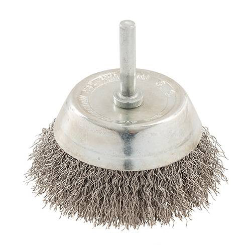 75mm Rotary Stainless Steel Wire Cup Brush