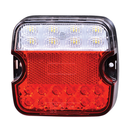 12/ 24v LED Rear Fog/Reverse Lamp (104 x 95 x 24mm)