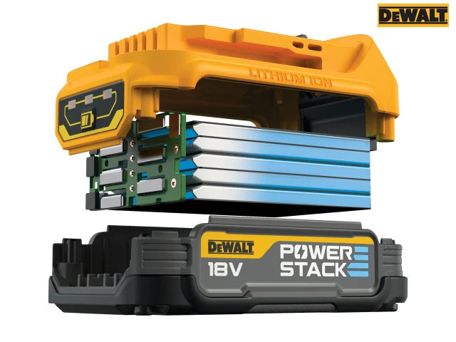 DeWalt 18v DCBP034 XR POWERSTACK™ Slide Battery (2Ah)