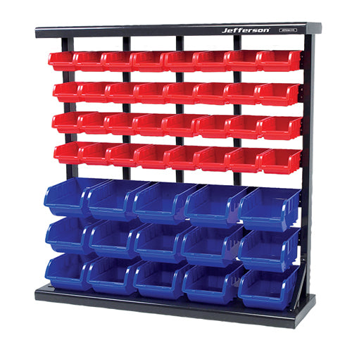 Jefferson 47pc Free Standing Storage Bin System