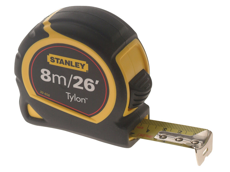 Stanley 8M (26ft) Tylon™ Pocket Tape (Width 25mm)