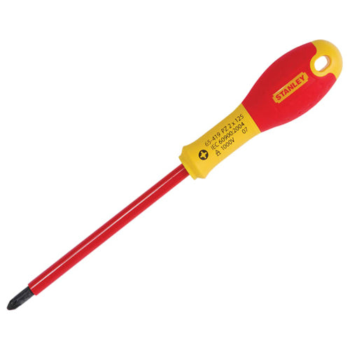 Stanley Pozidriv PZ2 FatMax® VDE Insulated Screwdriver