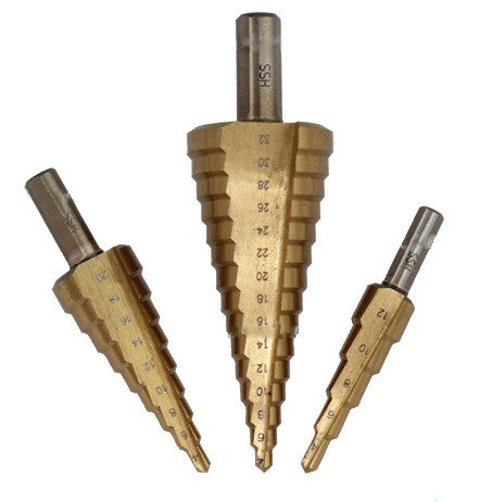 step-drill-bit-set