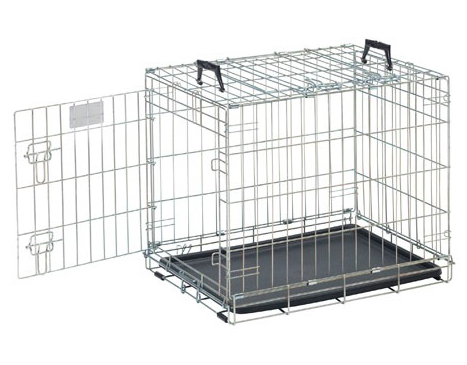 high quality savic dog crates open