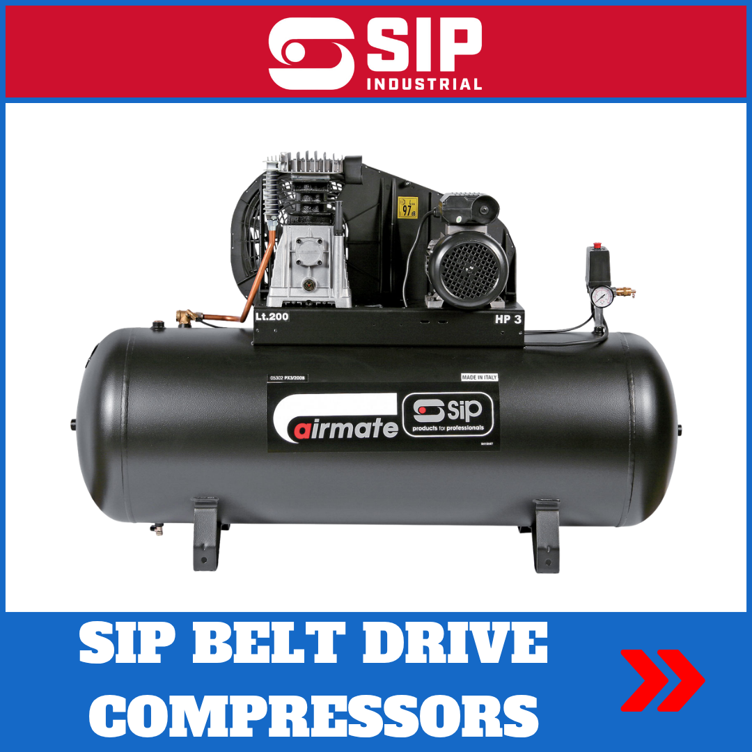 sip belt drive air compressors