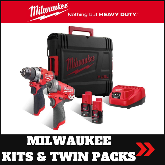 Milwaukee Kits & Twin Packs