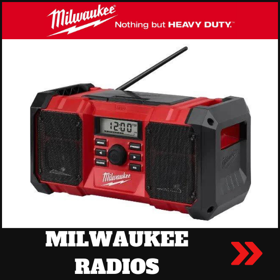 milwaukee radios 