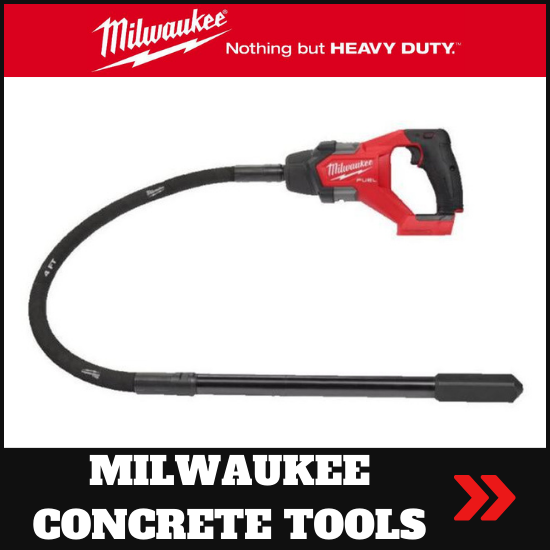 milwaukee concrete tools