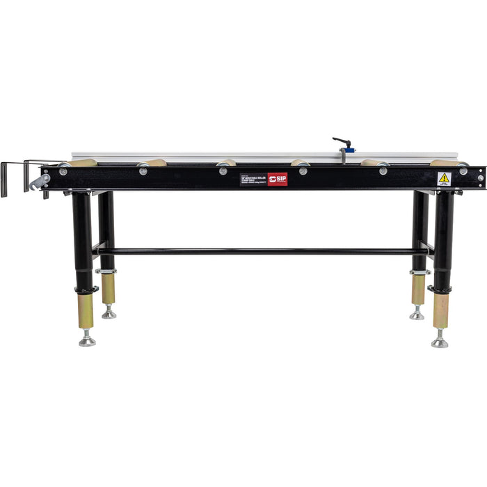 SIP Adjustable Roller Stand Table 1500 x 400mm 400kg