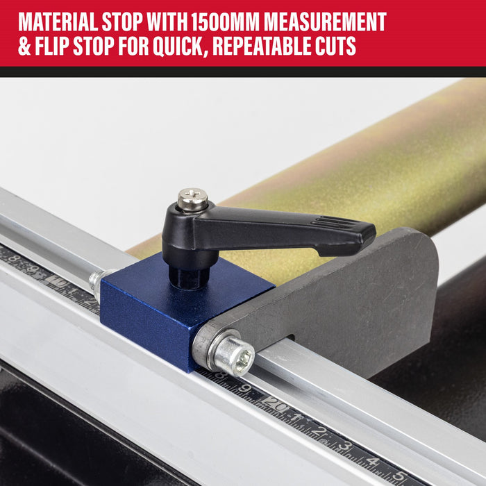 SIP Adjustable Roller Stand Table 1500 x 400mm 400kg