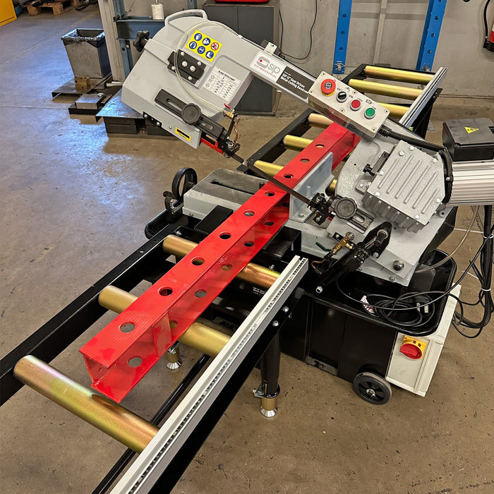 SIP Adjustable Roller Stand Table 1500 x 400mm 400kg