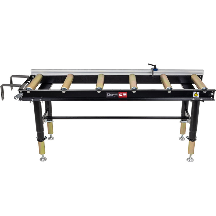SIP Adjustable Roller Stand Table 1500 x 400mm 400kg