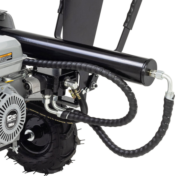 SIP 01987 8 Ton Horizontal Petrol-Powered Log Splitter