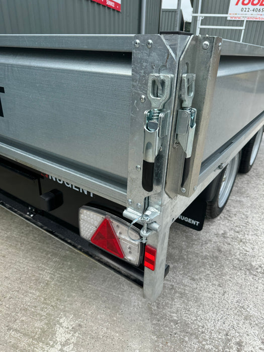 Nugent Flatbed 10' x 6' Twin Axle c/w Dropsides (2700kg)