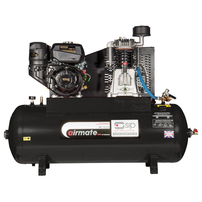 Airmate air compressor on a white background
