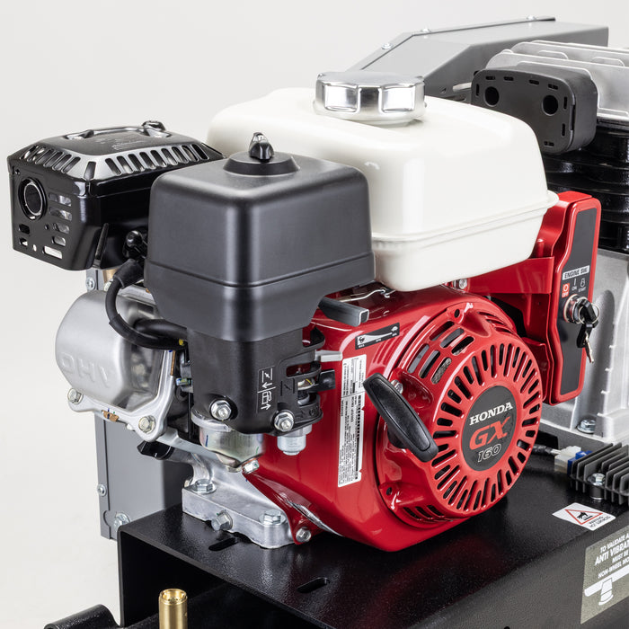 SIP 150Ltr Honda GX160 5.5HP Petrol Air Compressor (15CFM) Electric Start
