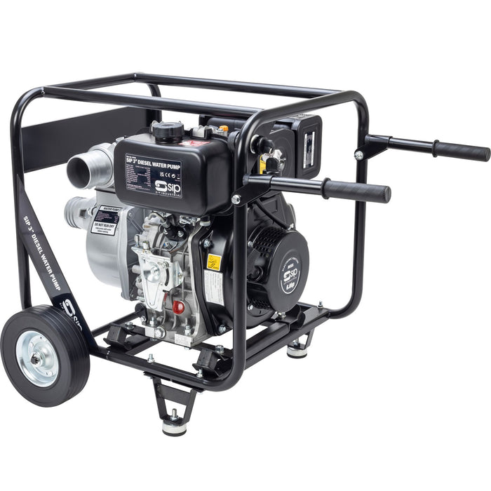 SIP 04909 3'' Diesel 6HP Water Pump (Electric Start)