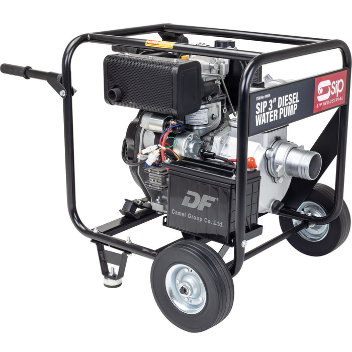 SIP 04909 3'' Diesel 6HP Water Pump (Electric Start)