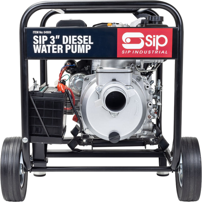 SIP 04909 3'' Diesel 6HP Water Pump (Electric Start)