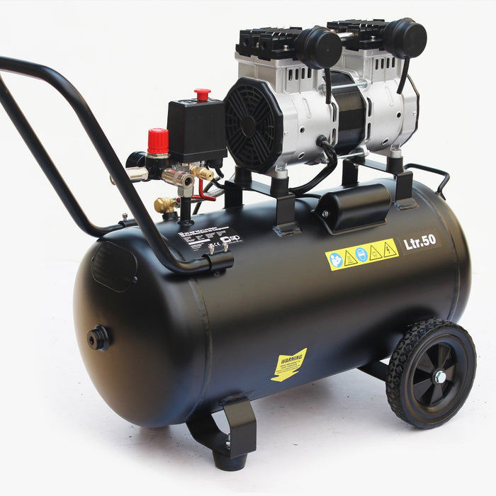 SIP 05479 DD 2HP 50ltr Low Noise Oil Free Direct Drive Air Compressor (9.6CFM)