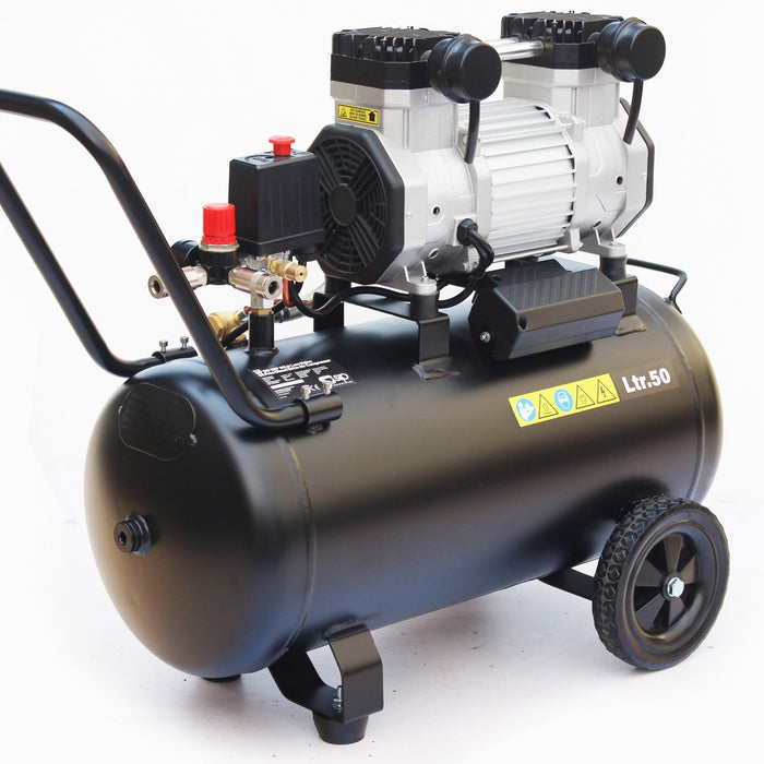 SIP 05480 DD 3HP 50ltr Low Noise Oil Free Direct Drive Air Compressor (13.6CFM)
