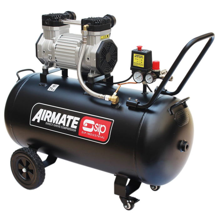 Airmate air compressor on a white background