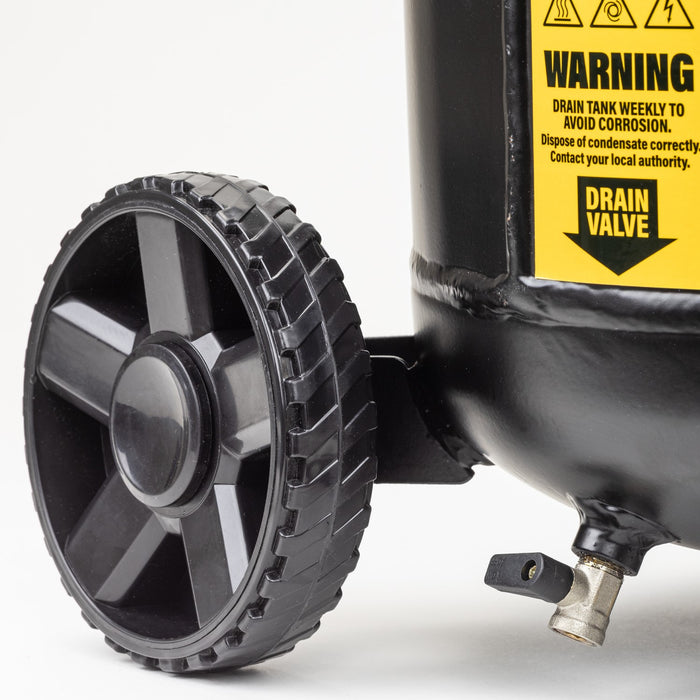 SIP 05482 DD 2HP 24ltr Low Noise Oil Free Direct Drive Air Compressor (9.6CFM)