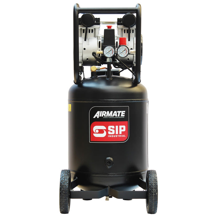 SIP 05483 DD 2hp 50ltr Low Noise Vertical Compressor (9.6CFM)