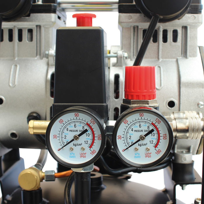 SIP 05483 DD 2hp 50ltr Low Noise Vertical Compressor (9.6CFM)