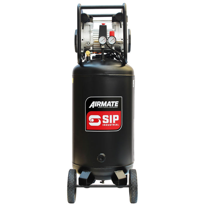 SIP 05484 DD 3hp 100ltr Low Noise Vertical Compressor (13.6CFM)