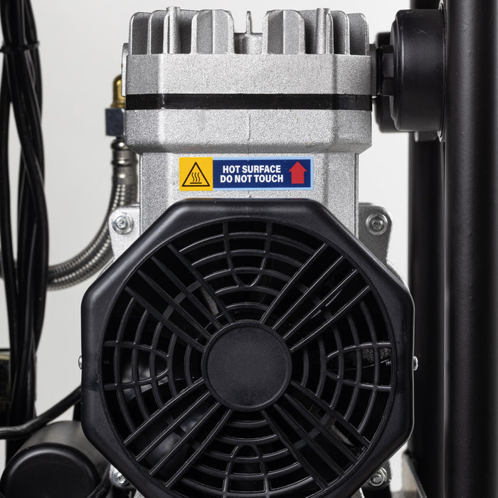 SIP 05496 QT Air 200L 6hp Ultra Low Noise Oil-Free Vertical Compressor (27CFM)